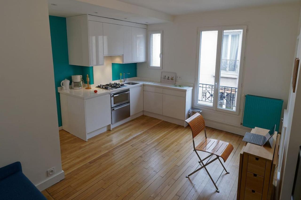 Quiet Apartment Near Montmartre Paris Dış mekan fotoğraf